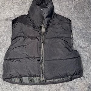 Black Puffer Vest